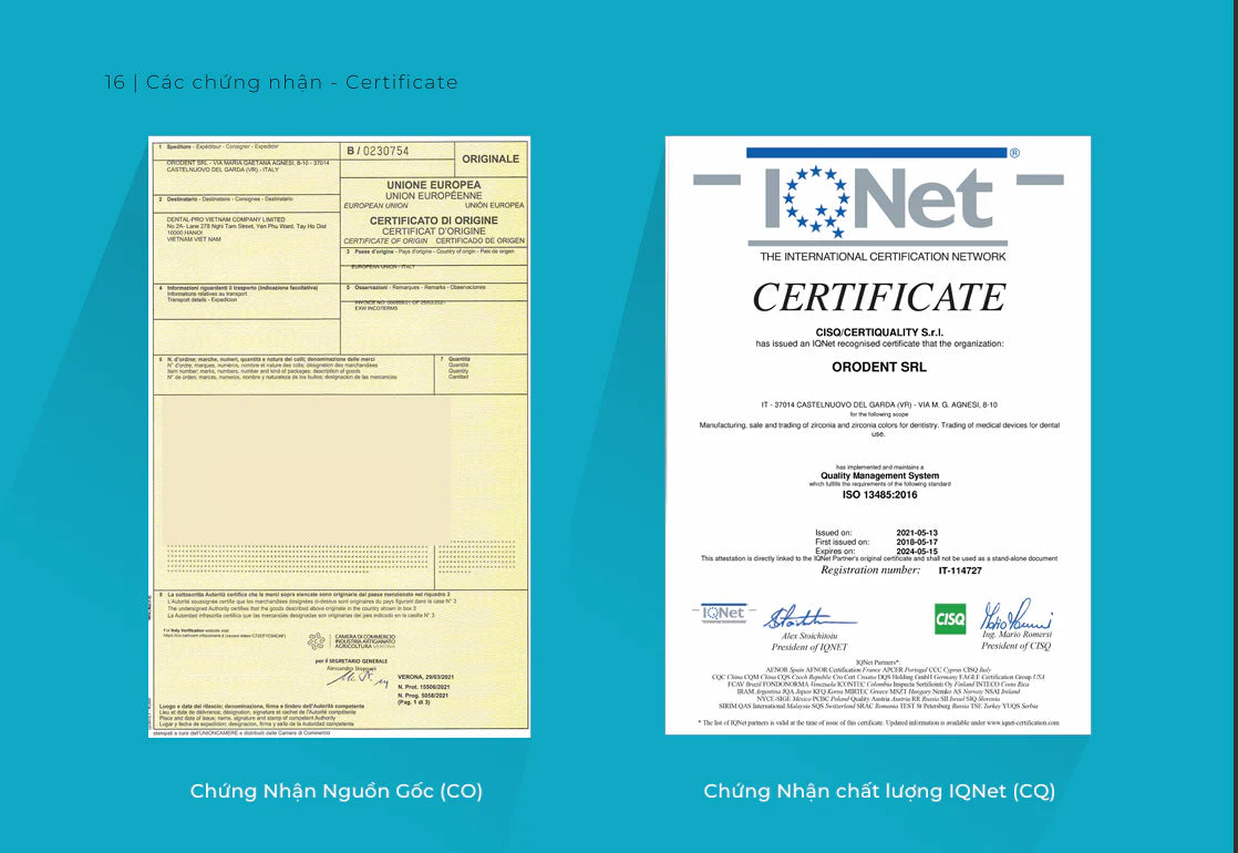 Răng Sứ Cao Cấp ORODENT